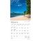 Tropical Islands | 2026 7 x 14 Inch (Hanging) Monthly Mini Wall Calendar
